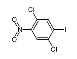 1,4-dichloro-2-iodo-5-nitro-benzene Structure