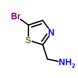 (5-bromothiazol-2-yl)Methanamine Structure
