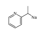 sodio-2-ethylpyridine Structure