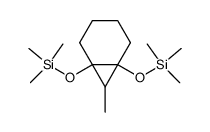 2-methyl-1,3-bis-(trimethylsiloxy)-bicyclo(4.1.0)heptane Structure