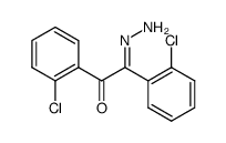 2,2'-dichloro-benzil-monohydrazone Structure