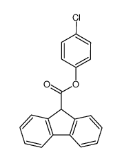 4-chlorophenyl fluorene-9-carboxylate结构式