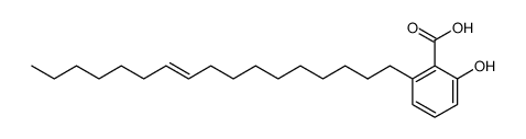 2-(heptadec-10-en-1-yl)-6-hydroxybenzoic acid结构式