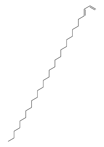 nonacosa-1,3-diene Structure