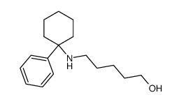 5-((1-phenylcyclohexyl)amino)pentan-1-ol Structure