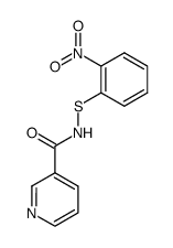 N-nicotinoyl-2-nitrobenzenesulfenamide结构式