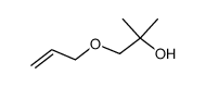 1-(allyloxy)-2-methylpropan-2-ol Structure