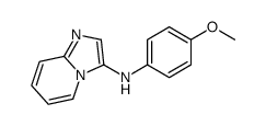 N-(4-methoxyphenyl)imidazo[1,2-a]pyridin-3-amine结构式