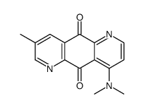 9-(dimethylamino)-3-methylpyrido[2,3-g]quinoline-5,10-dione Structure