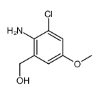 2-chloro-6-hydroxymethyl-4-methoxyaniline Structure