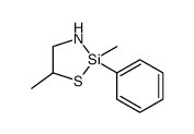 2,5-dimethyl-2-phenyl-1,3,2-thiazasilolidine Structure