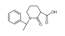 (3S)-2-oxo-1-[(1R)-1-phenylethyl]piperidine-3-carboxylic acid结构式