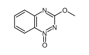 3-methoxy-1,2,4-benzotriazine 1-oxide结构式