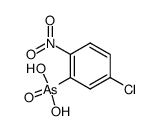 (5-chloro-2-nitro-phenyl)-arsonic acid Structure