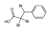 2,2,3-tribromo-3-phenyl-propionic acid Structure