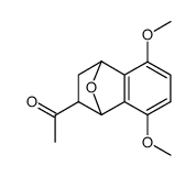 2-acetyl-1,4-epoxy-1,2,3,4-tetrahydro-5,8-dimethoxy naphthalene结构式