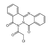 6-(2-chloroacetyl)quinazolino[2,3-a]phthalazine-5,8-dione Structure
