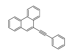 9-(2-phenylethynyl)phenanthrene结构式