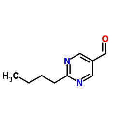 2-BUTYL-PYRIMIDINE-5-CARBALDEHYDE Structure