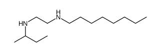 N-2-BUTYL-N'-OCTYLETHYLENEDIAMINE structure