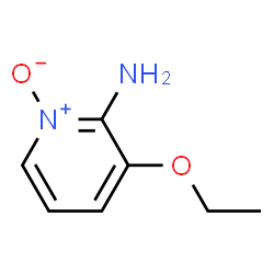 2-Pyridinamine,3-ethoxy-,1-oxide (9CI)结构式