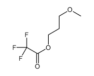 3-methoxypropyl 2,2,2-trifluoroacetate结构式