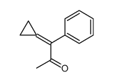 1-cyclopropylidene-1-phenylpropan-2-one结构式