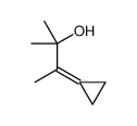 3-cyclopropylidene-2-methylbutan-2-ol结构式
