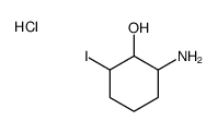 2-amino-6-iodocyclohexan-1-ol,hydrochloride Structure