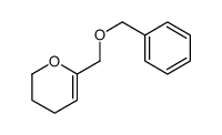 6-(phenylmethoxymethyl)-3,4-dihydro-2H-pyran结构式