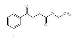 ETHYL 4-(3-FLUOROPHENYL)-4-OXOBUTYRATE结构式