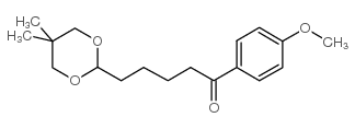 5-(5,5-DIMETHYL-1,3-DIOXAN-2-YL)-4'-METHOXYVALEROPHENONE picture