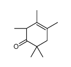 2,2,4,5,6-pentamethylbicyclo[2.2.2]octa-5,7-dien-3-one Structure