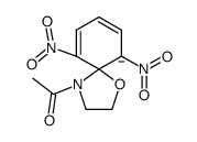 4-acetyl-6,10-dinitro-1-oxa-4-azaspiro[4.5]deca-7,9-dien-6-ide结构式