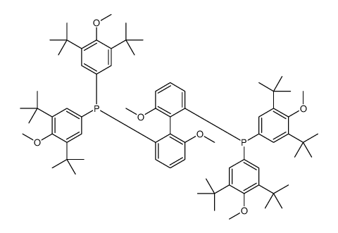 (S)-(+)-2,2'-Bis[di(3,5-di-t-butyl-4-methoxyphenyl)phosphino]-6,6'-dimethoxy-1,1'-biphenyl,min. structure