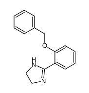 2-(2'-benzyloxyphenyl)-4,5-dihydroimidazole结构式