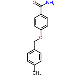 4-[(4-Methylbenzyl)oxy]benzamide结构式