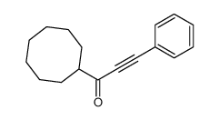 1-cyclooctyl-3-phenylprop-2-yn-1-one结构式