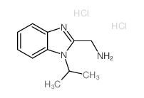 [(1-Isopropyl-1H-benzimidazol-2-yl)methyl]amine dihydrochloride Structure