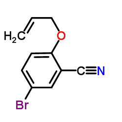 2-(Allyloxy)-5-bromobenzonitrile Structure