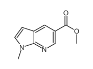 Methyl 1-methyl-1H-pyrrolo[2,3-b]pyridine-5-carboxylate Structure