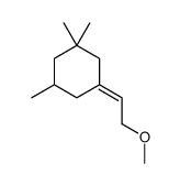 3-(2-methoxyethylidene)-1,1,5-trimethylcyclohexane结构式