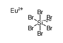europium(2+) hexabromosilicate(2-) Structure