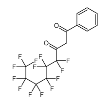 4,4,5,5,6,6,7,7,8,8,9,9,9-tridecafluoro-1-phenylnonane-1,3-dione Structure