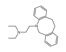 5-<2-Diethylamino-ethyl>-5,6,11,12-tetrahydro-dibenzazocin Structure