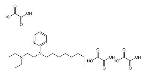N,N-Diethyl-N'-octyl-N'-(2-pyridinyl)-1,2-ethanediamine ethanedio ate (1:3)结构式