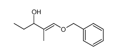 (E)-1-(benzyloxy)-2-methylpent-1-en-3-ol结构式