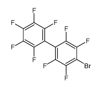 1-bromo-2,3,5,6-tetrafluoro-4-(2,3,4,5,6-pentafluorophenyl)benzene结构式