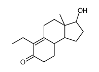 6-ethyl-3-hydroxy-3a-methyl-2,3,4,5,8,9,9a,9b-octahydro-1H-cyclopenta[a]naphthalen-7-one Structure