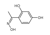 (1Z)-1-(2,4-dihydroxyphenyl)ethanone oxime Structure